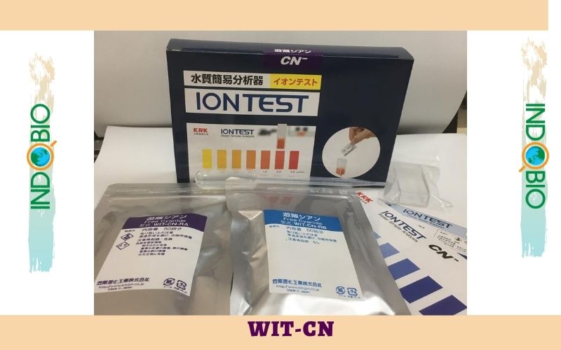 bộ test nhanh xyanua (cyanide) trong nước thải WIT-CN, 0.02-2.0 PPM